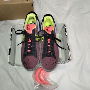 Nike Acronym Blazer Low Midnight Maroon Men’s Size 9.5 DN2067-600 Box NO LId